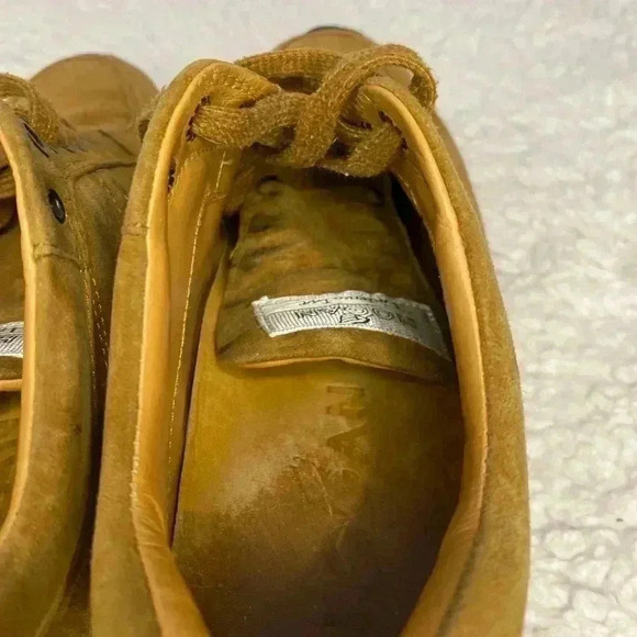 HOGAN INTERACTIVE WOMEN'S CAMEL SUEDE TRAINERS Size 6.5 - Picture 6 of 12